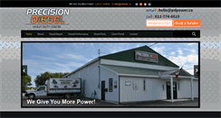 Desktop Screenshot of precisiondiesel.ca